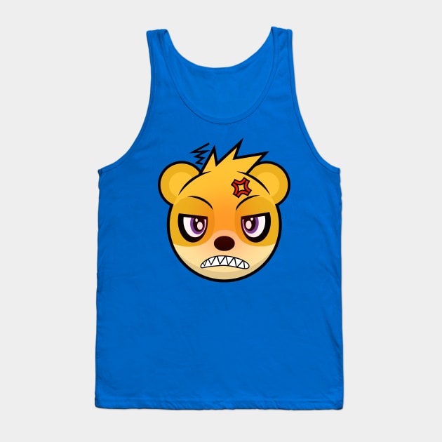 Angry Yellow Bear Cockburn Tank Top by MOULE